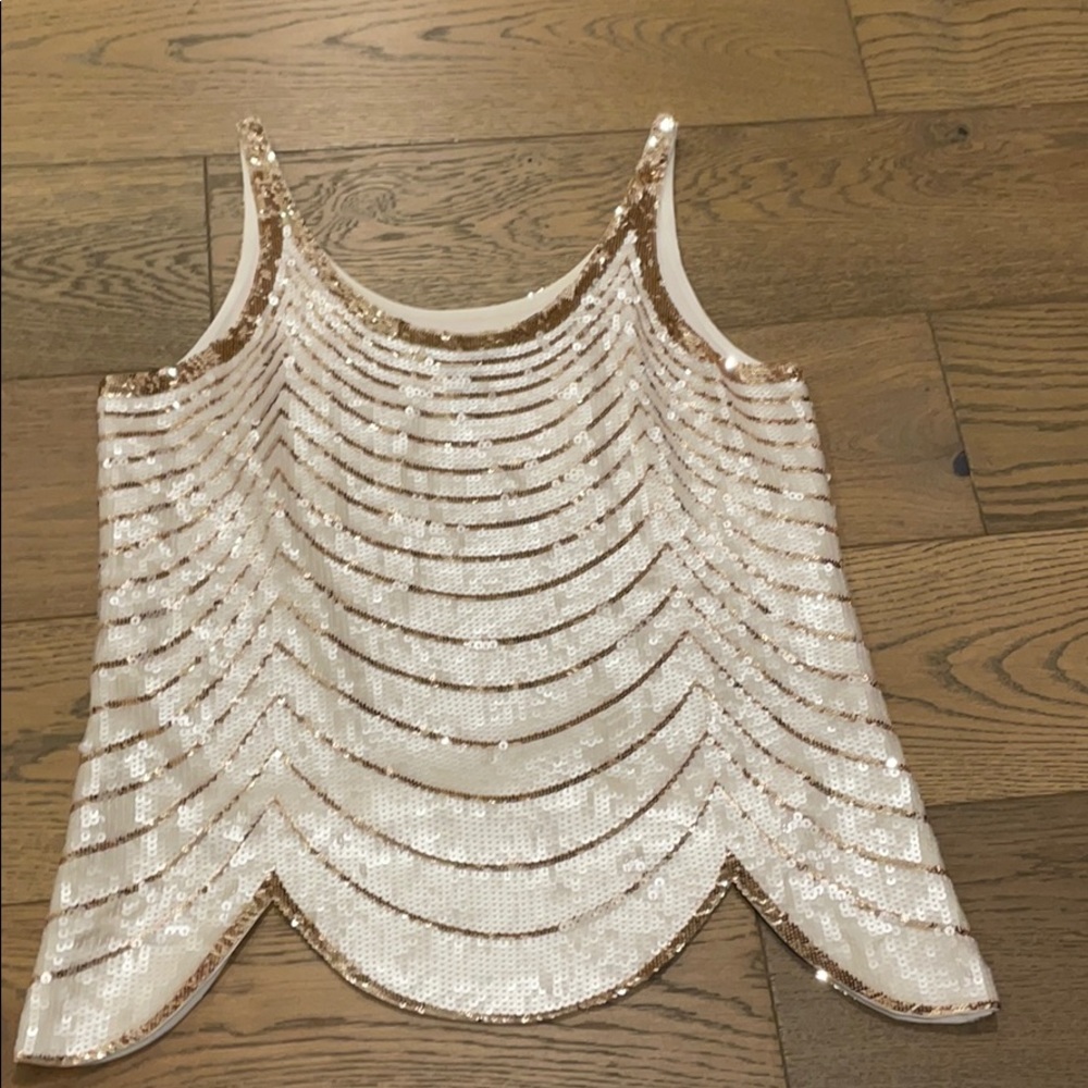 Sequin sparkle tank